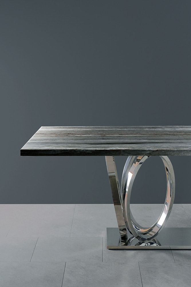 Kahlo | Art Series | Decasa Marble Marble Dining Table