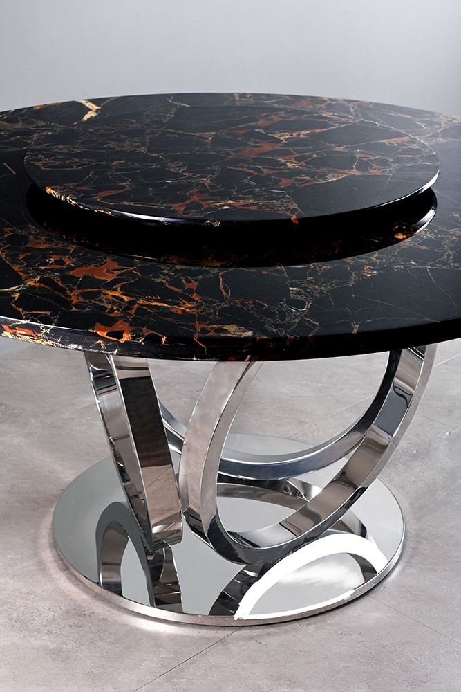 Kahlo O | Art Series | Decasa Marble Marble Dining Table
